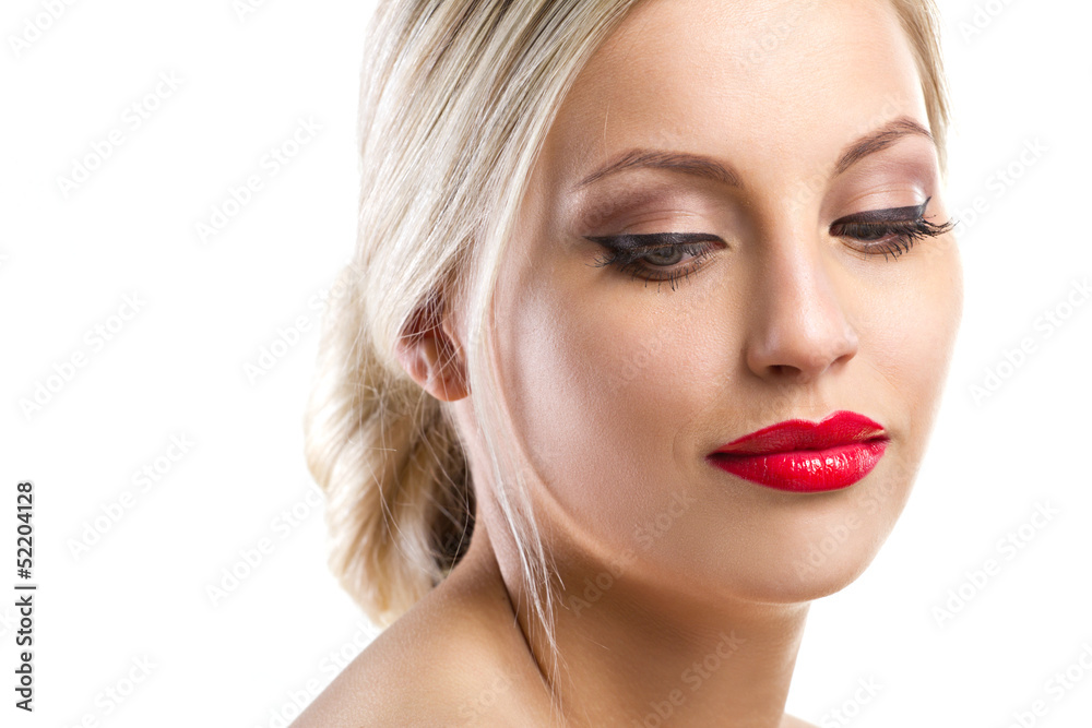 portrait of a beautiful young woman portrait of a beautiful young woman