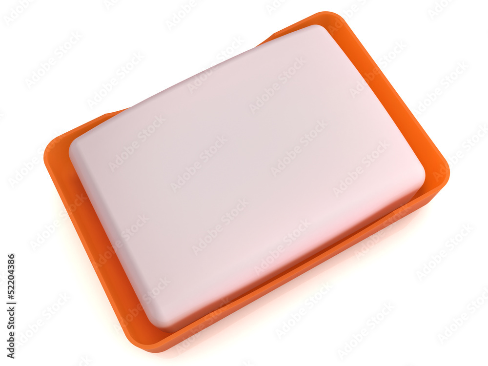 Plastic soap dish does not mirror surface №4