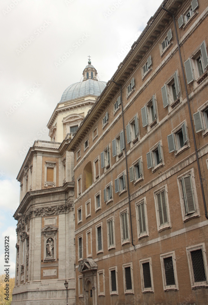 Roma, centro storico, immobili come sfondo Roma, centro storico, immobili come sfondo