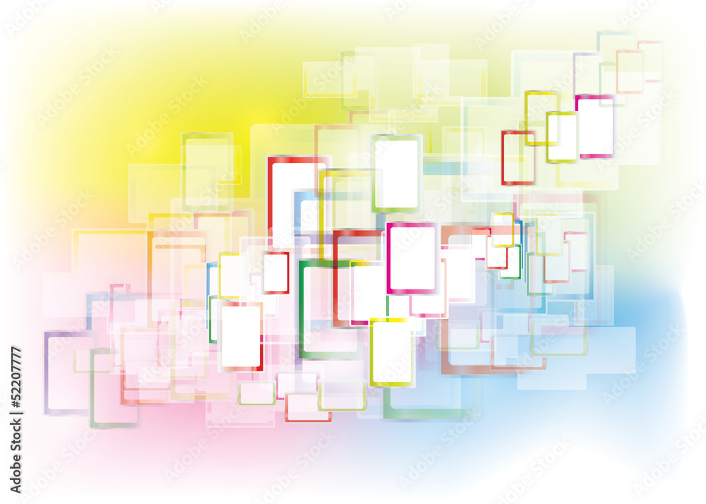 Abstract rectangles interface Abstract rectangles interface