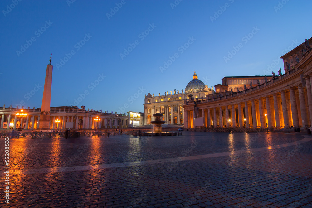 Saint Peter square