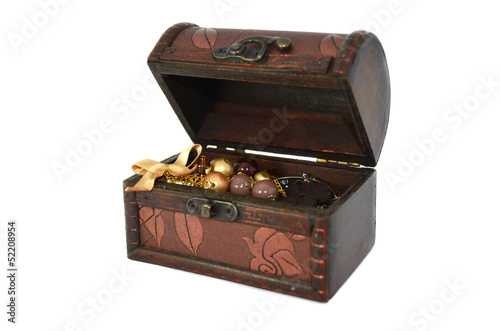 open jewellery box