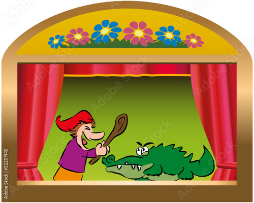 Punch and Judy Show ( Kasper Theater )