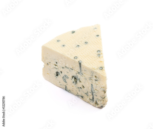 Danablue danish blue cheese isolated