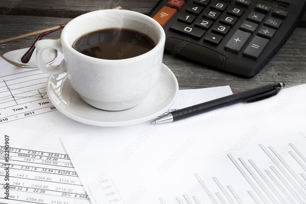 Coffee and counting Coffee and counting