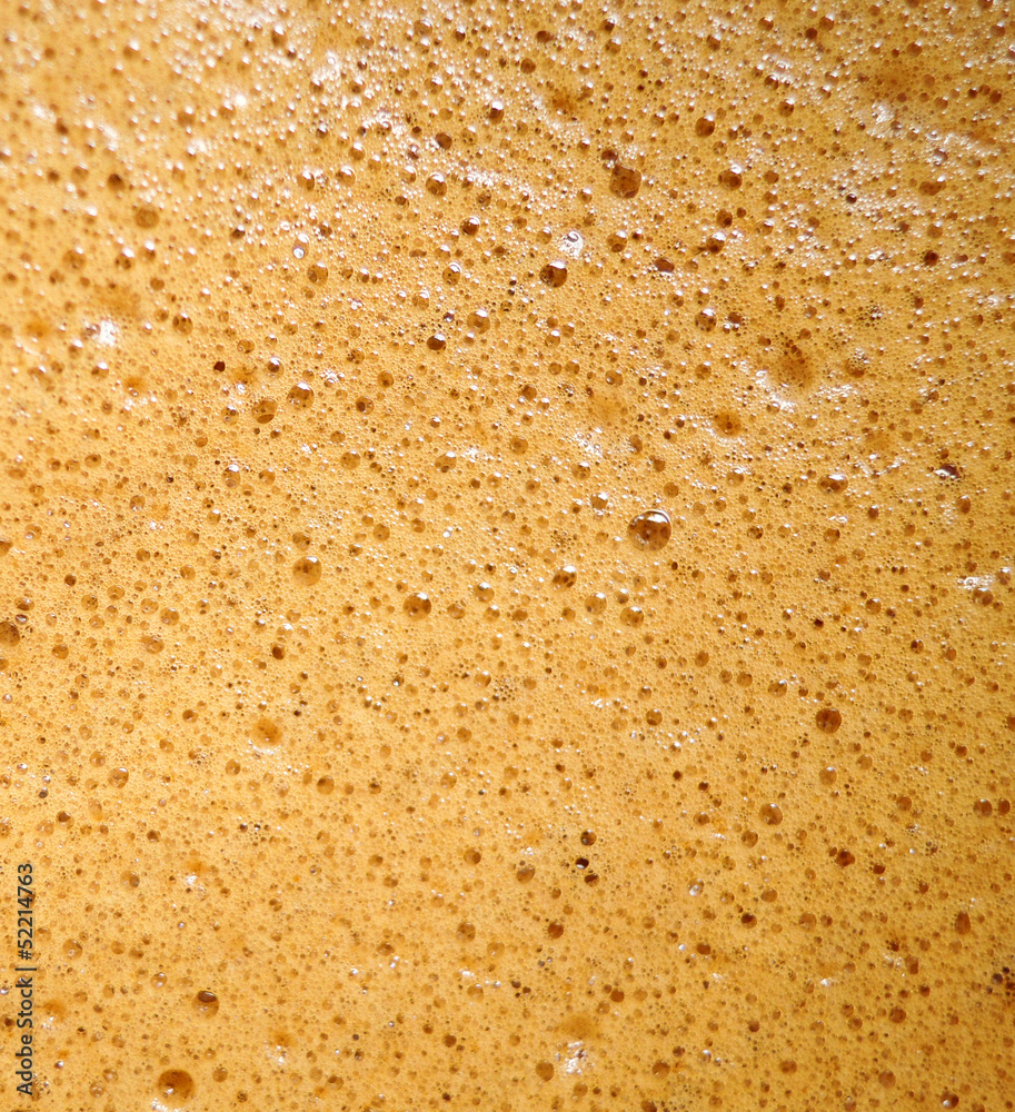 Nescafe foam macro