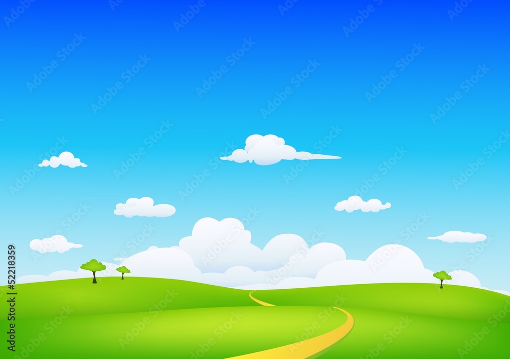 Fototapeta premium nature landscape