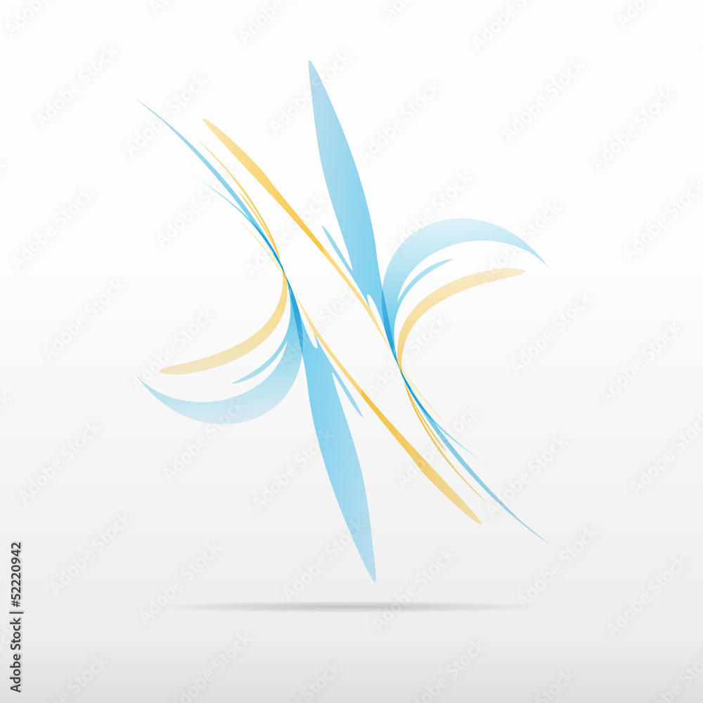 abstract flower business icon logo design abstract flower business icon logo design