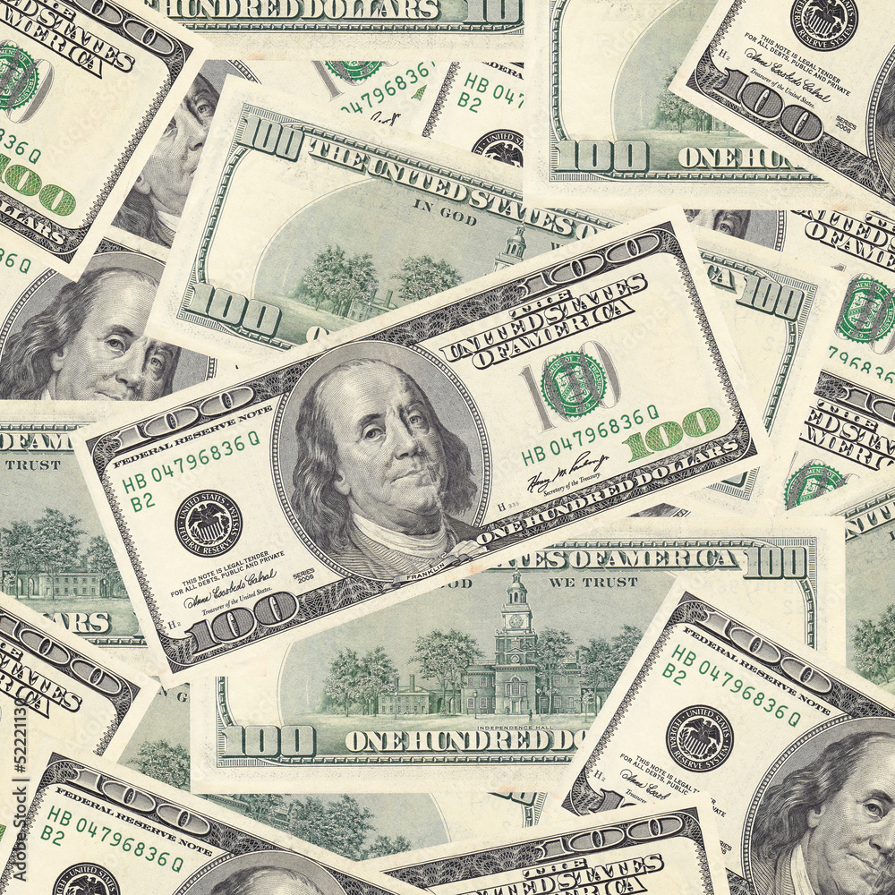 US dollars bank notes US dollars bank notes