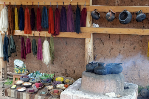 Φωτογραφία dyeing wool