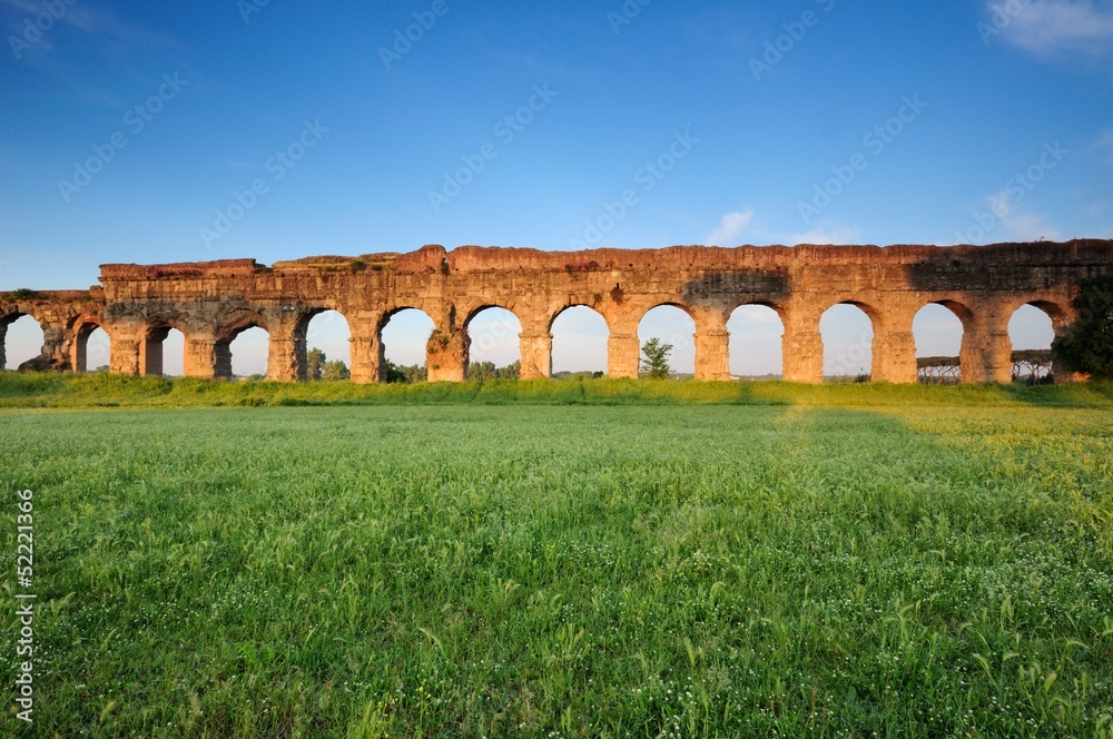 Naklejka premium Parco degli Acquedotti Roma
