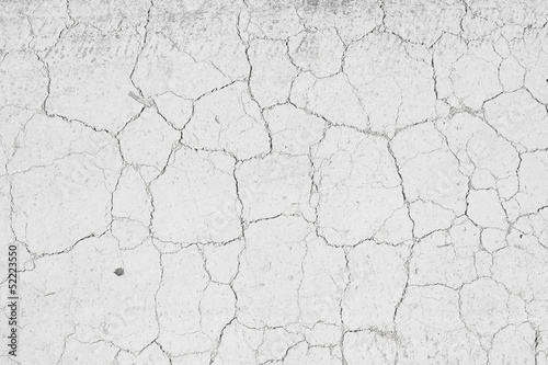 The cracks texture white and black