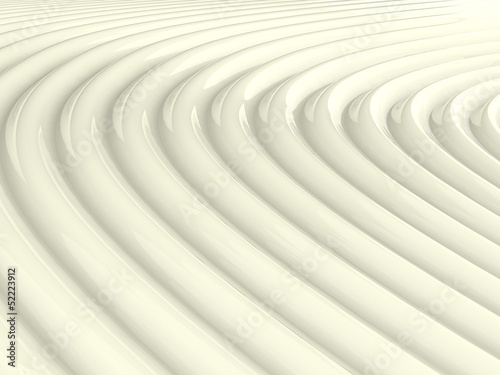 Abstract shiny white wave pattern background illustration