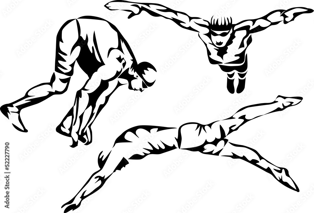 Fototapeta premium swimmer