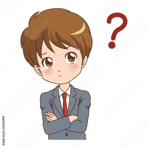 男の子/考える