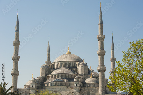 View of the Blue Mosque in Istanbul © Paul Vinten