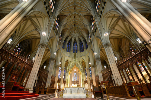 Baldachin and Altar of St. Patrick's Cathedral,New York City