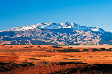 Crédence de cuisine Afrique Montagnes de l'Atlas marocain  © seqoya