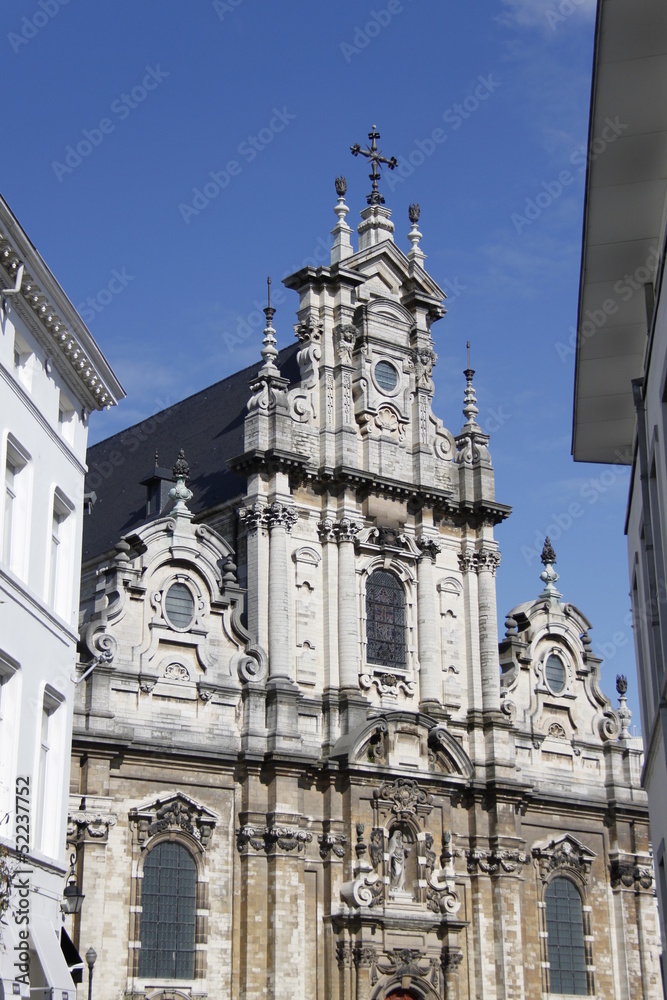 Eglise Saint Jean Baptiste au Béguinage à Bruxelles, Belgique