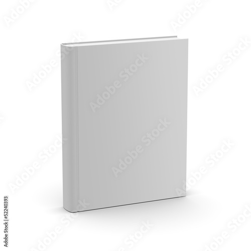 Blank White Book