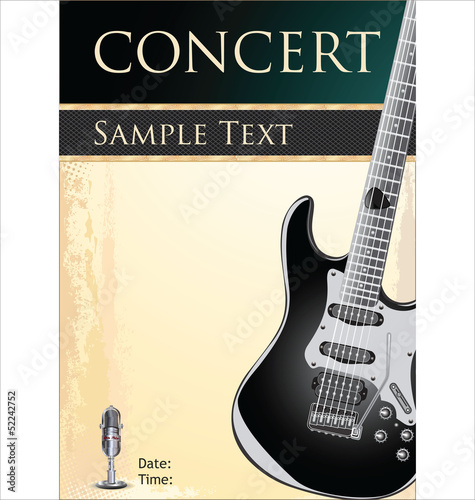 Rock concert background