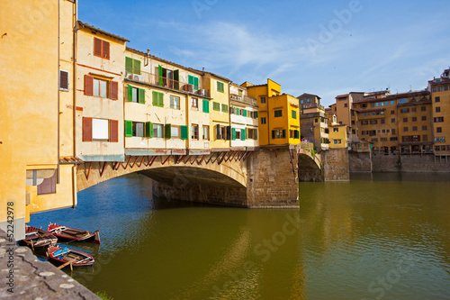 FLORENCE  ITALY - MAY 04 The Ponte Vecchio is one of the symbols