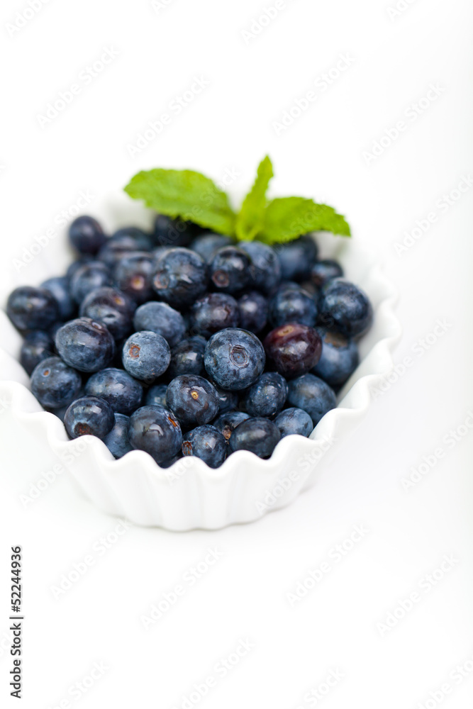Bowl of blueberries Bowl of blueberries