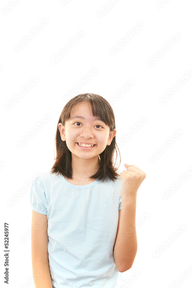 笑顔の女の子 笑顔の女の子