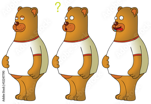 bears with expressions