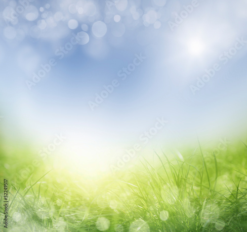 Abstract spring background