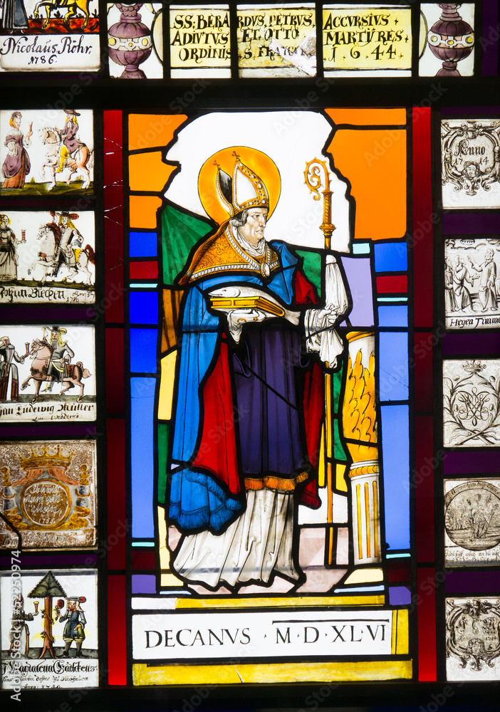 Fototapeta premium stained glass