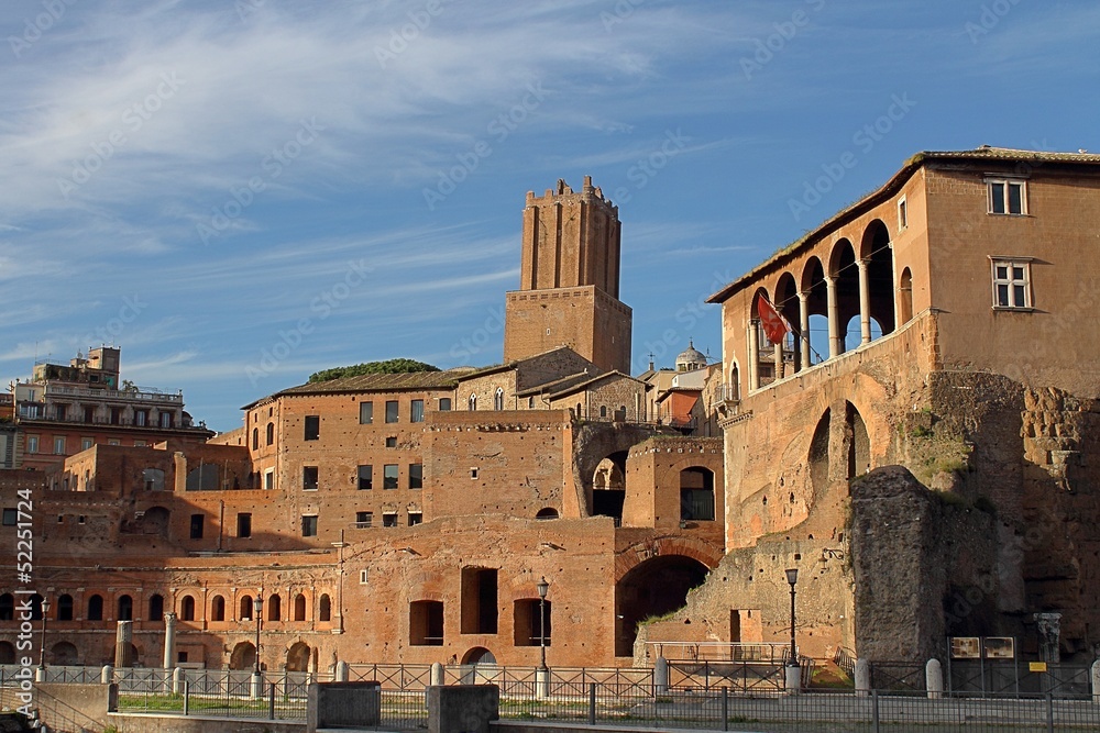The Imperial Fora in Rome