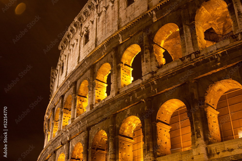 Coliseum Amphitheater, Rome, Italy