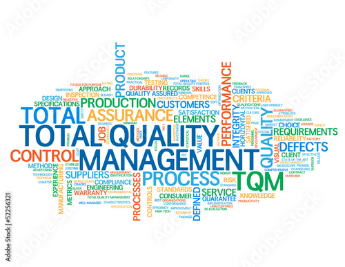 "TOTAL QUALITY MANAGEMENT" Tag Cloud (standards control tqm qc)