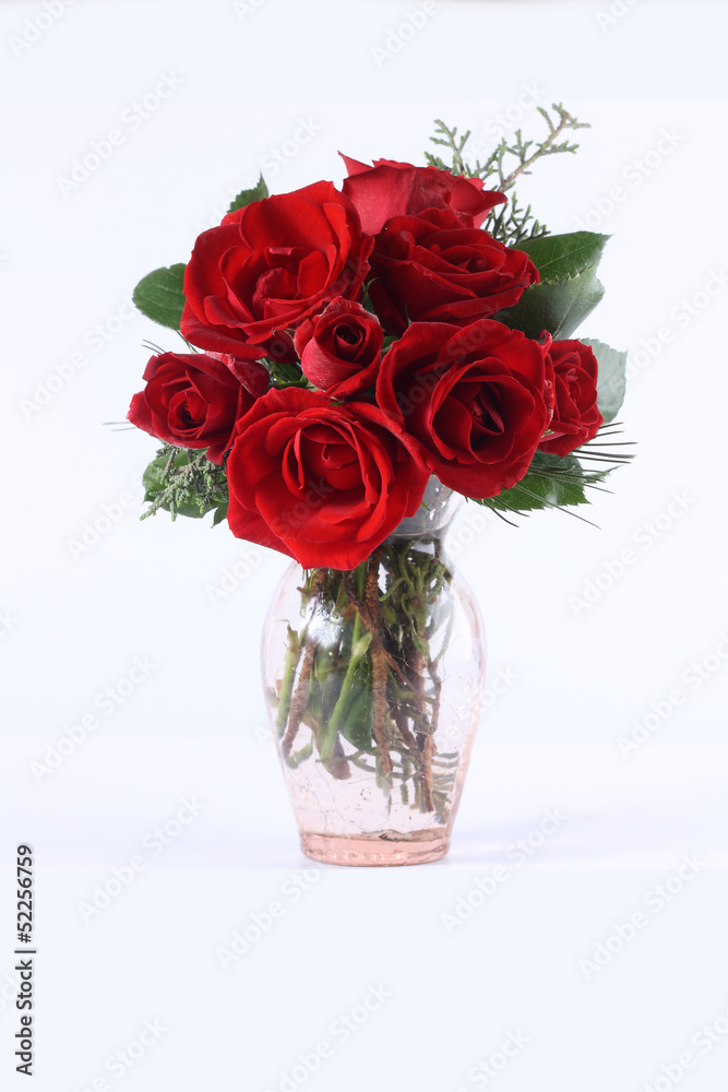 Fototapeta premium jarron con flores