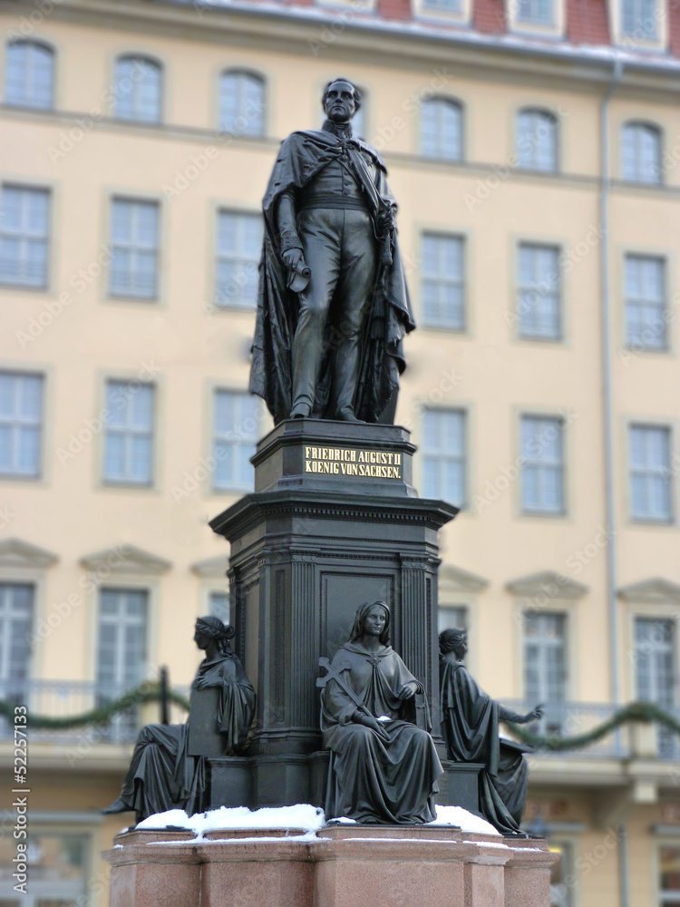 Fototapeta premium König Friedrich August II.