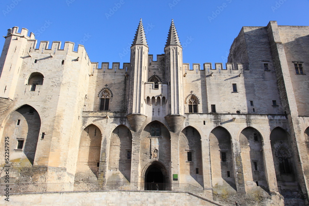 Popes' Palace of Avignon, unesco world heritage, France