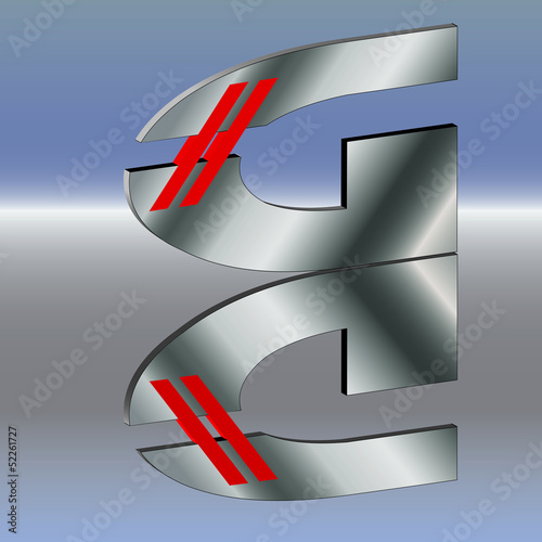 Logo power G 3d