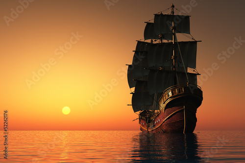 Quadro em tela Sailboat