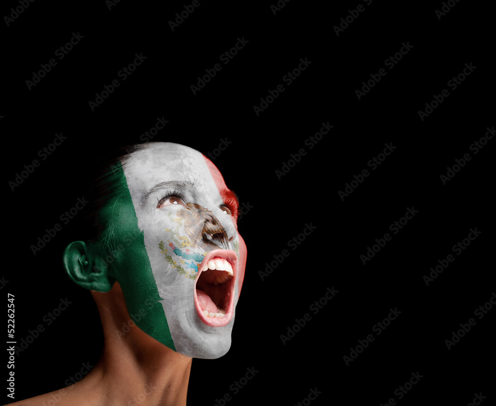 Fototapeta premium The Mexican flag