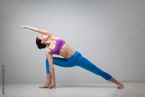 the yoga woman