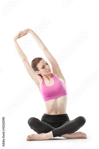 the yoga woman