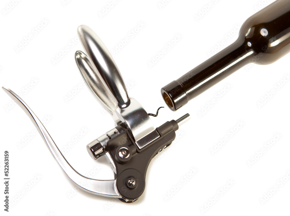 bottle with an opener bottle with an opener