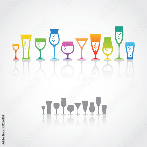 Icons of glasses