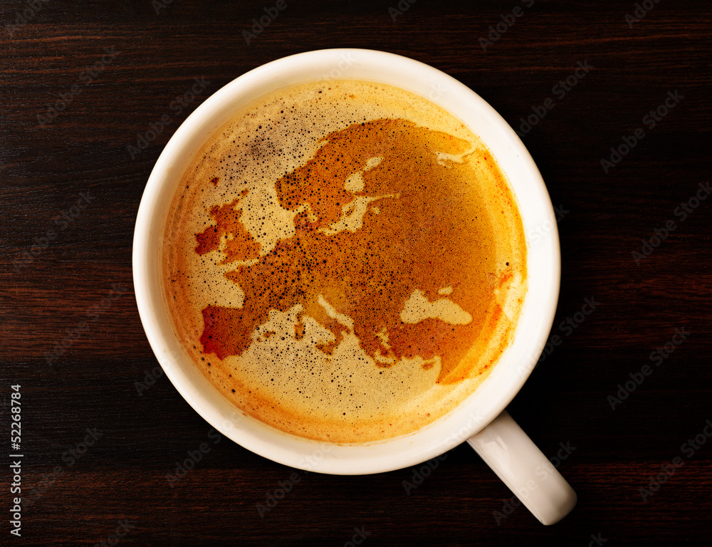 cup of fresh espresso cup of fresh espresso