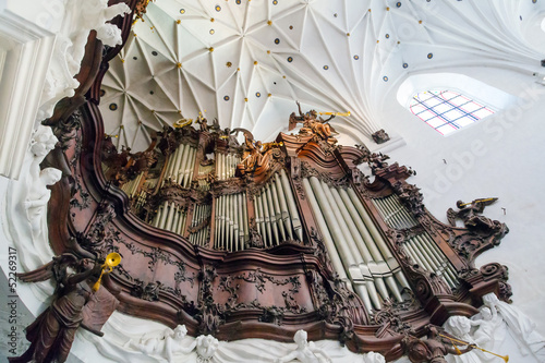 Great organ of Oliwa Archcathedral in Poland