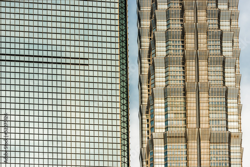 architecture details  Jin Mao Tower  Shanghai World Financial Ce photo