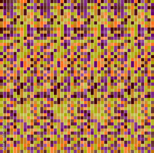 Vollflächiges Muster zufälliger Quadrate