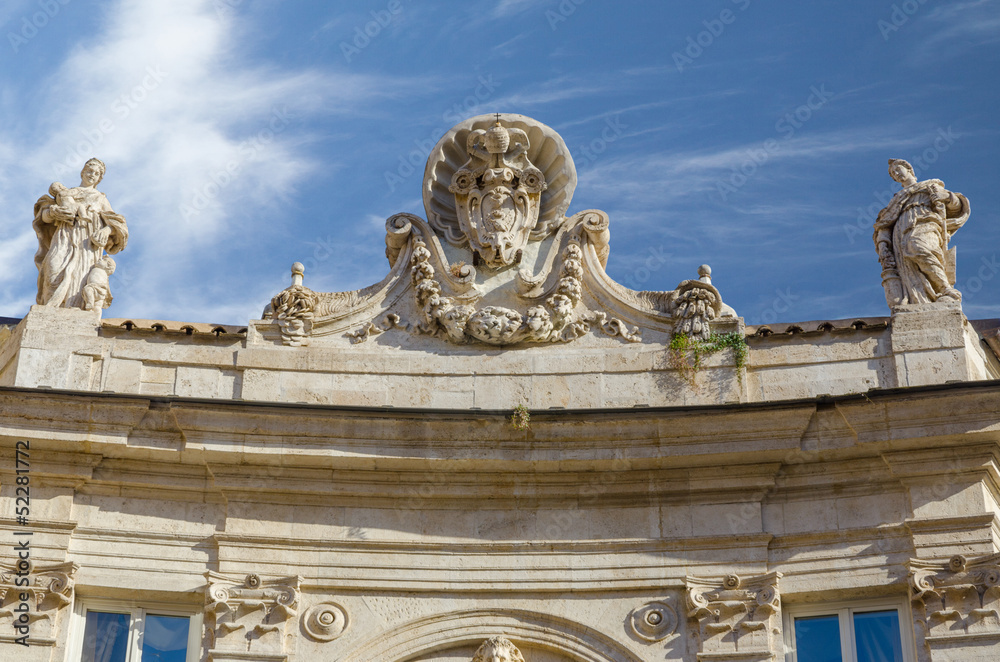 Roma, centro storico, paesaggio urbano