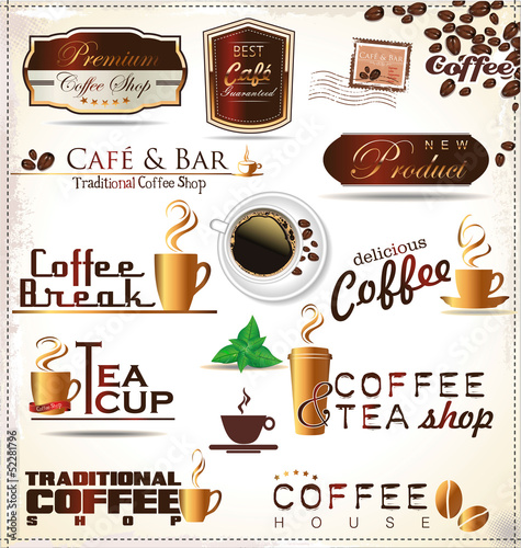 Coffee labels